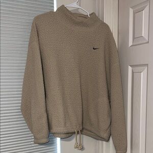 Nike Tan Fleece Sweater